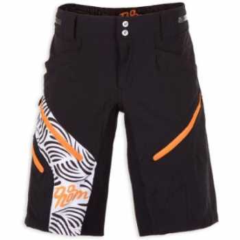 QLOOM Cape York Shorts Black Orange Männer