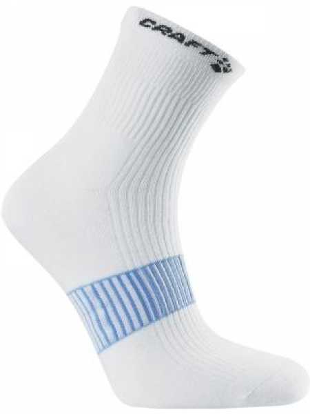 CRAFT Sports Cool Bike Sock Radsocke lang Weiß unisex