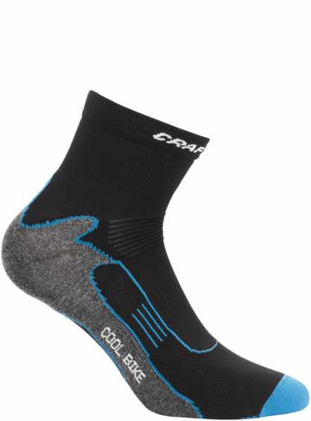 CRAFT Cool Bike Socke kurz Black unisex