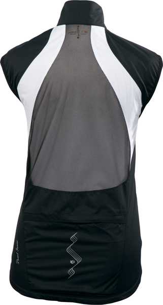 PEARL iZUMi Elite Barrier Vest Grün Schwarz Damen
