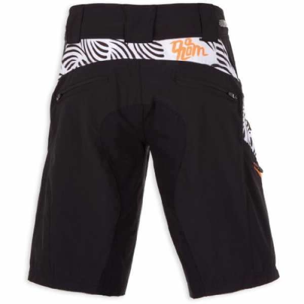 QLOOM Cape York Shorts Black Orange Männer