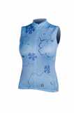 ENDURA Geranium Bike-Jersey SL Blau Damen